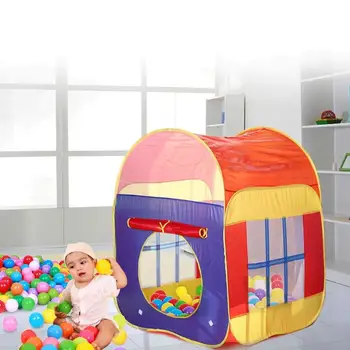 

1set Play Tent Baby Toys Foldable Ocean Ball Pool Game House Crawling Tunnel Inflatable Tent For Kids Baby Play inflatable Pool