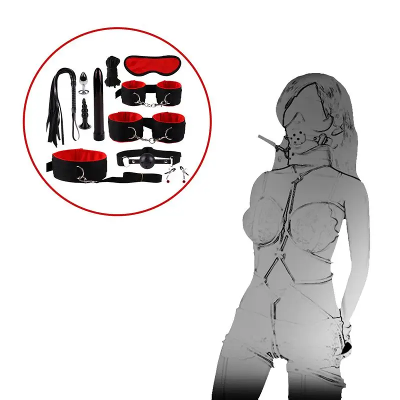 Новый плюшевый набор для женщин Coitus SM 11 шт. сексуальная игрушка женский костюм