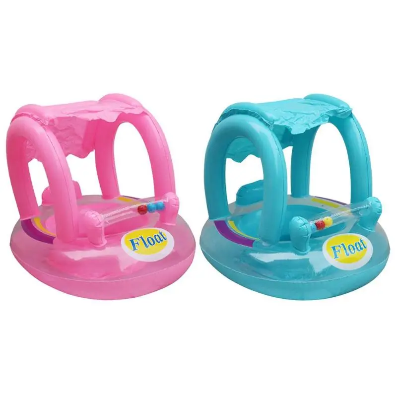

Baby Inflatable Swimming Ring Kids Summer Float Safety Swimming Whale Cartoon Children Outdoor Water Play Shark Float Swim Seat