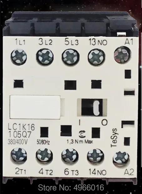 Контактор с припоя ноги LC1K16105Q7 LC1-K1601 AC380V DJ оборудование и аксессуары