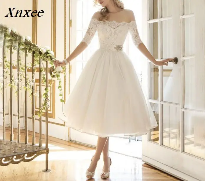 

Xnxee 2018 New Women Prom Long Dresses Elegant Lace Boat Neck Banquet Formal Party Gowns vestido de festa longo Xnxe