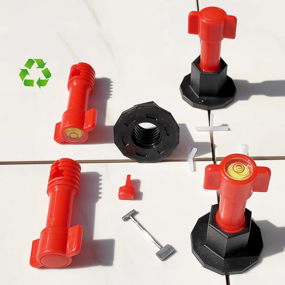 

50PCS/Set Ceramic Tile Leveler Tools Tile Leveling Locator T Leveling System Kits Plastic Tile Spacers Reusable