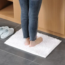 Противоскользящие коврики из микрофибры, синель, коврик для пола, ковер, мягкий, внутренний, моющийся, для кухни, двери, ванной комнаты, коврик