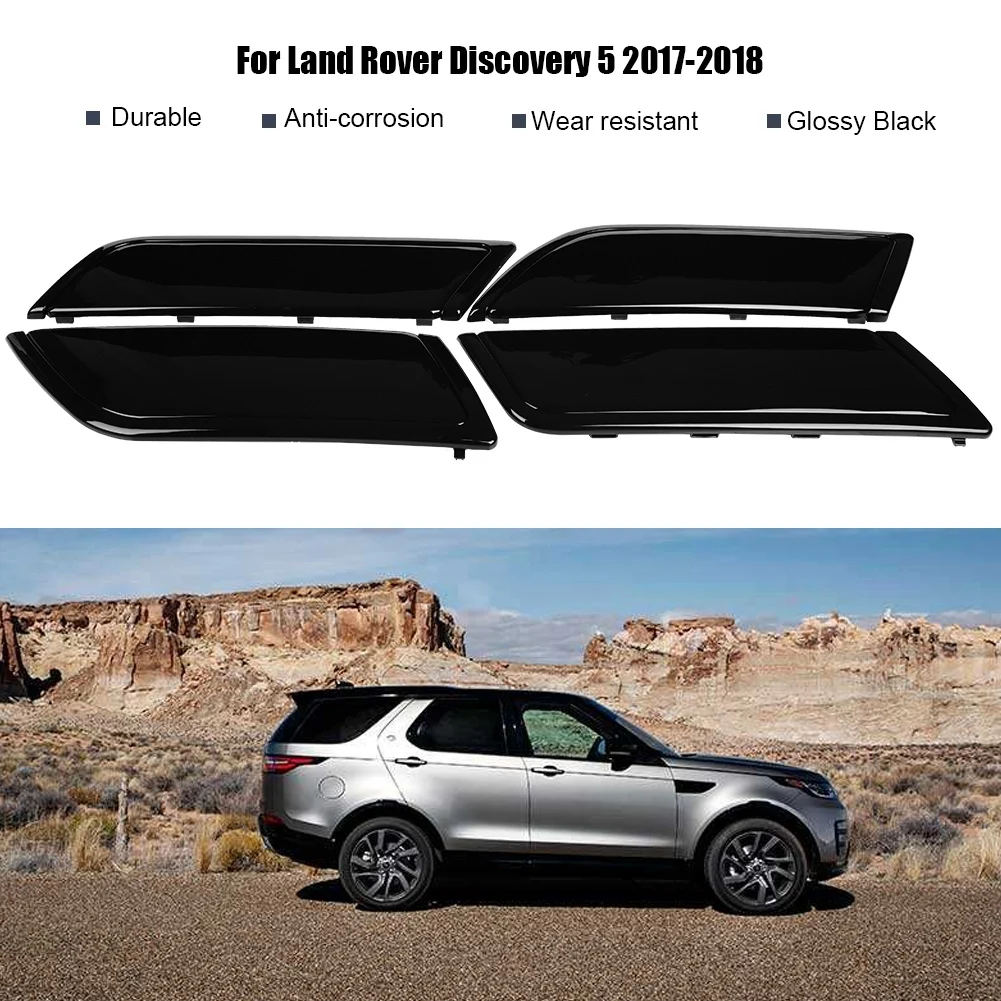 4 шт. декоративная панель для внутренней двери автомобиля Накладка Land Rover Discovery 5