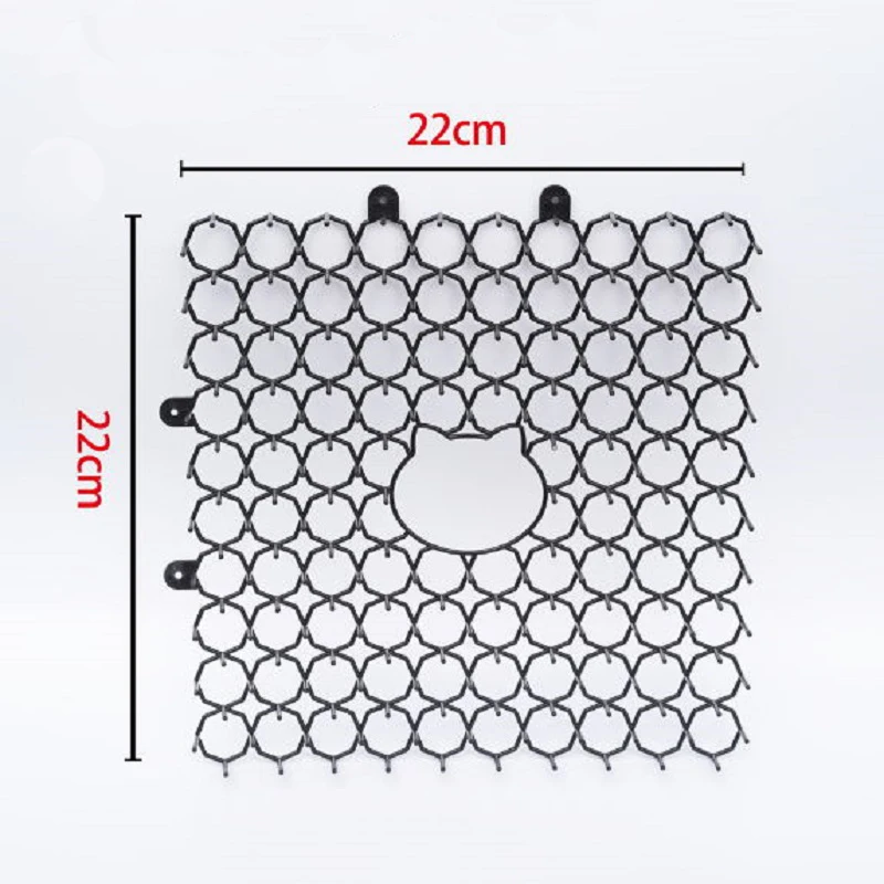 Садовый коврик для кошек и собак, репеллентный коврик для кошек и собак, пластиковый шип, удерживающий кошек и собак от копки, противокошачья сеть