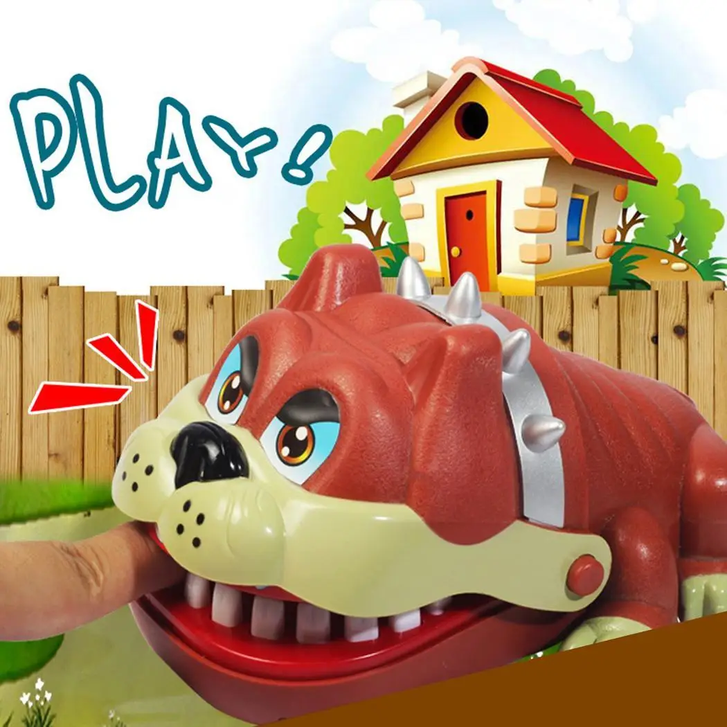 Bitten Dog Kids Adult Tricky Toy Relieve Stress, Toys Biting Hand Games
