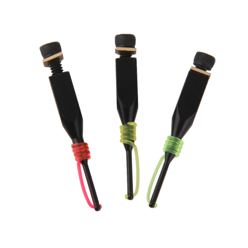 

Portable Pack 3 Bow Sight Replacement Pins 0.029' Fiber 3/16' Slotted Scope Sight Plastic Outdoor Archery Sight Accessory