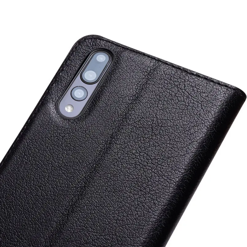 Чехлы для телефонов Huawei P20 Pro Магнитный чехол из натуральной кожи Mate 9 10 P9 Plus Lite