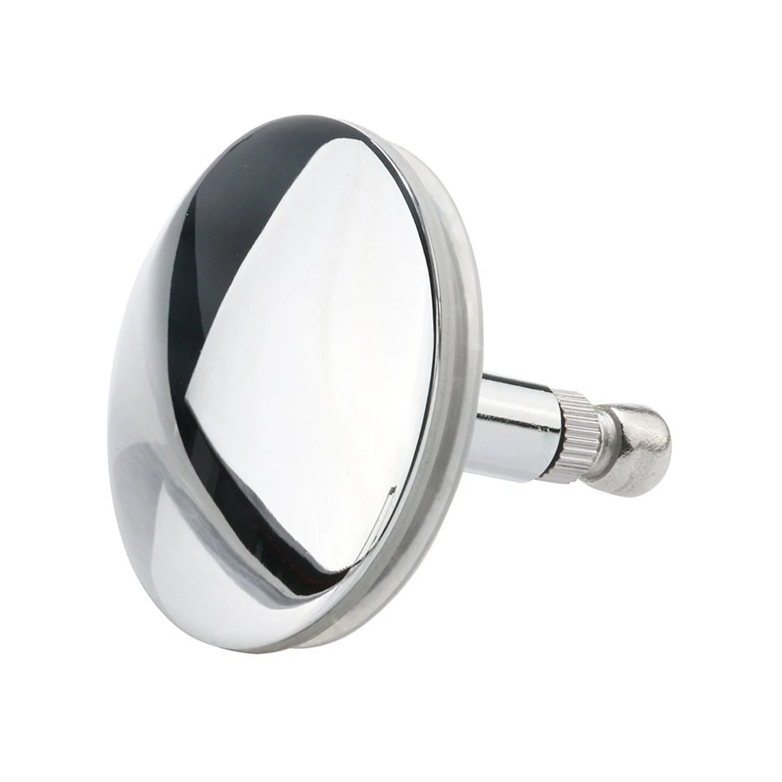 

Chrome Bathtub Basin Drain Stopper Plug Bathroom Bath Plug Bathtub Drain Silver