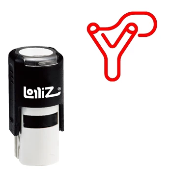 

LolliZ Slingshot Self-Inking Rubber Stamp - Modern Symbol Series