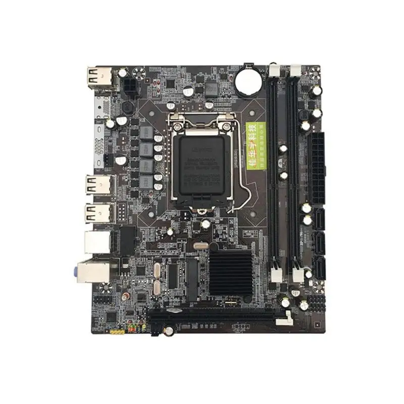 P55 PCI-E X16 настольная материнаская плата DDR3 канала игровой компьютер материнская плата LGA 1156 pin USB2.0 6 интерфейс ЧПУ для Intel i7 i5 i3
