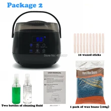 Воск бобы удаление волос ручной воск набор машина Горячий парафин и Воск подогреватель тела депилятор салон спа инструмент для удаления волос+ 100 г воск