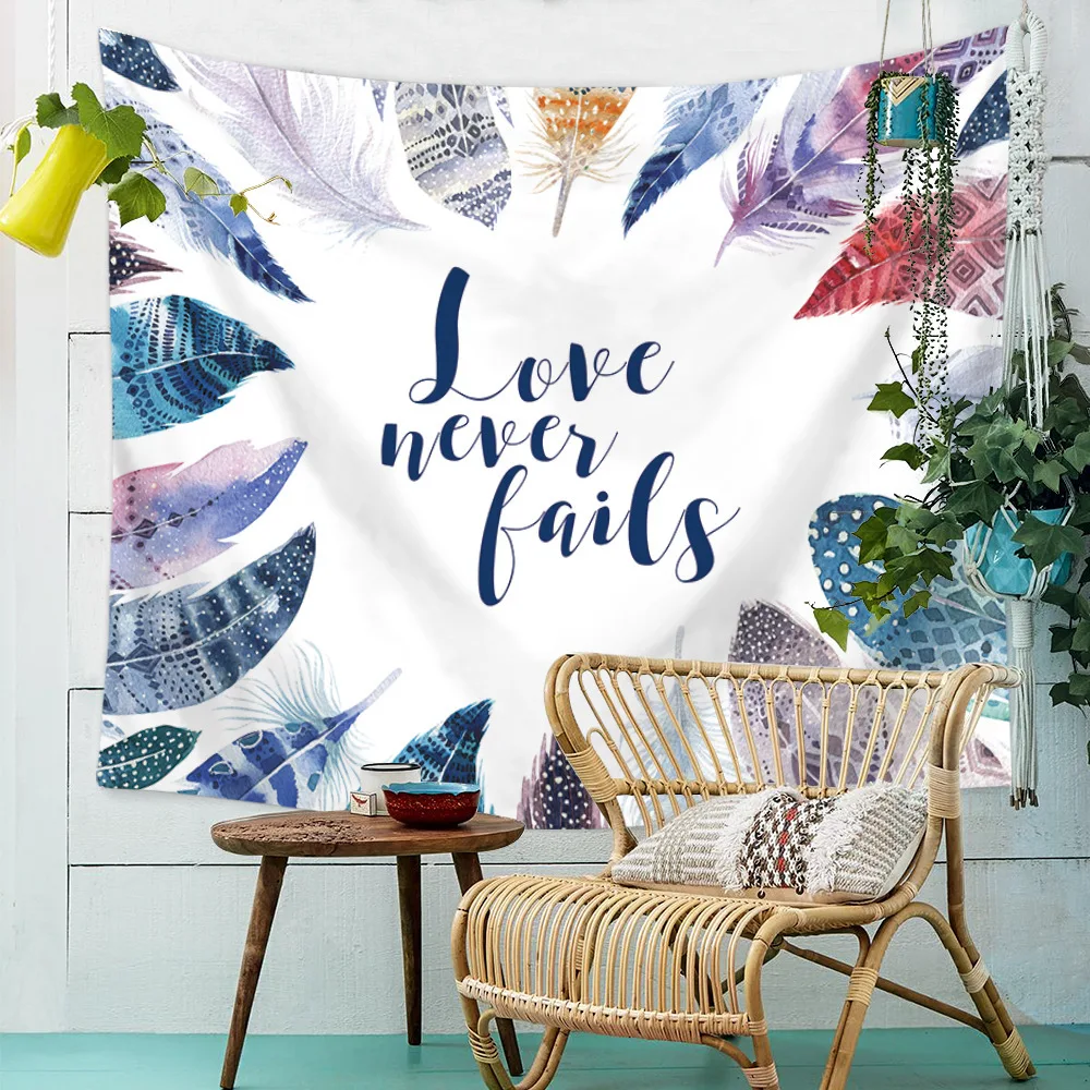 

Indian Feather Dream Catcher Dreamcatcher Indian Mandala Printed Wall Cloth Tapestries For Bedroom Dorm Home Decoration Art