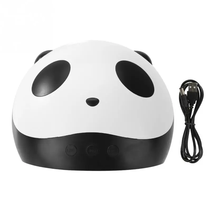 

New Panda Shaper UV 36W LED Nail Dryer Manicure Lamps Double Light Auto Motion Drier For Curing Gel Polish Nail Art Tools