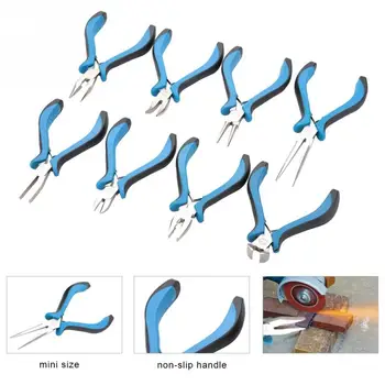 

8 Kinds of Jewelry Repair Tool Steel Pliers Wire Cutter Flat Nose Diagonal Cutting Pliers For Jewelry Making Handmade Accessory