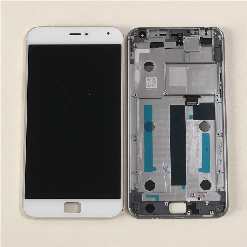 

Axisinternational For 5.5" Meizu MX4 Pro LCD Screen Display+Touch Panel Digitizer With Frame For Meizu MX4 Pro Display Frame