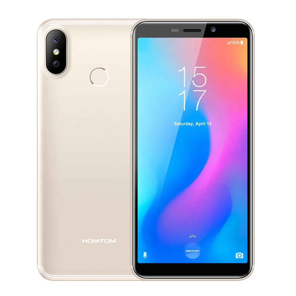 HOMTOM C2 4G мобильный телефон 5 ''Face ID Android 8 1 MTK6739 4 ядра 2 ГБ Оперативная память 16