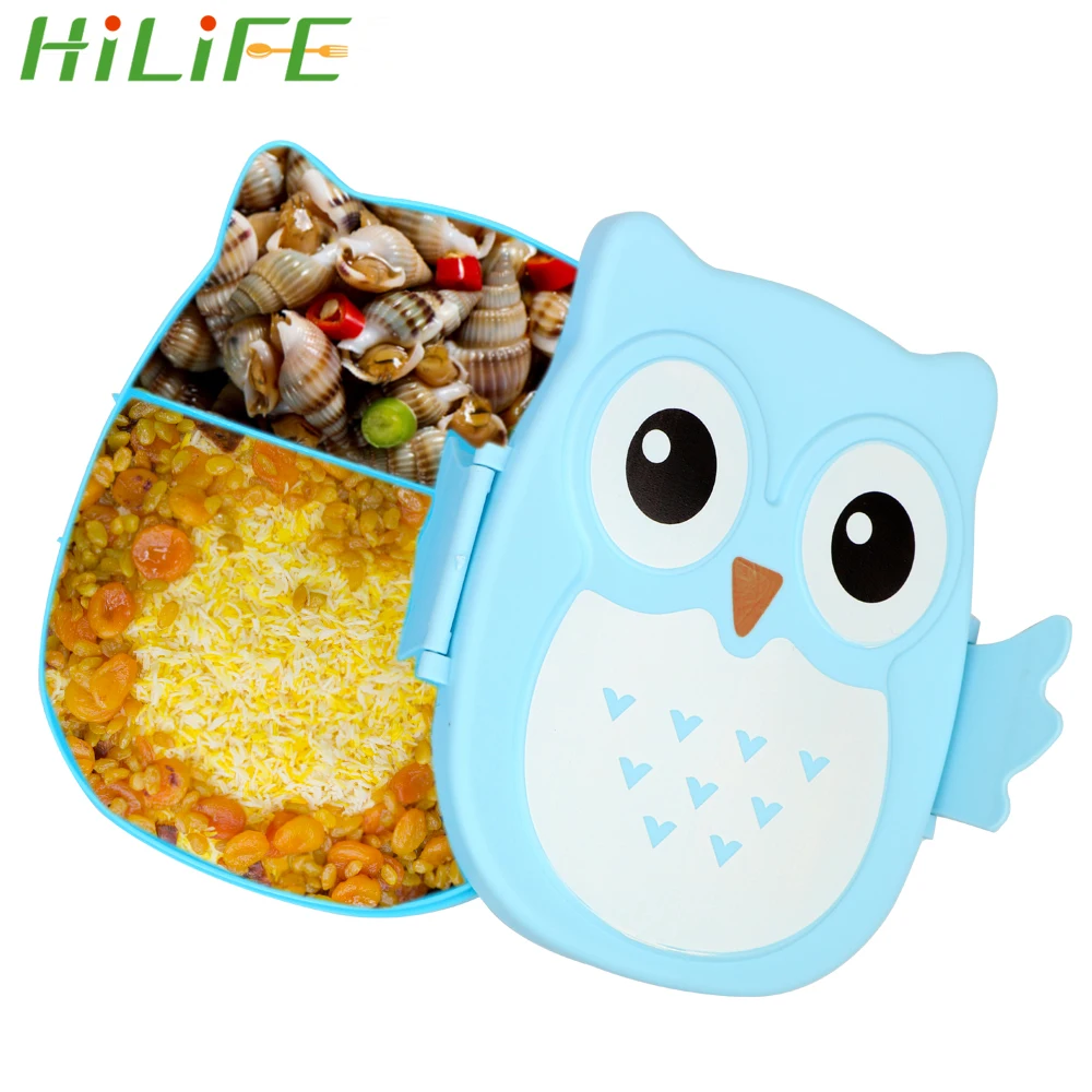 Детская коробка для бенто HILILFE 900 мл контейнер хранения продуктов чехол ланча в