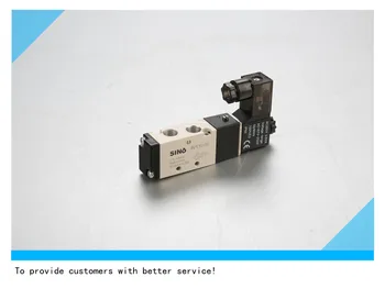 

Electric solenoid valve 5 way 2 position 4V110/120/130 3V110/120control air Gas Magnetic Valve 12v 24v 220v 380v Pneumatic valve