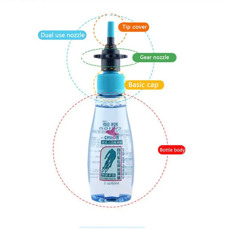 Flash Deal 60ML environmentally friendly lubricating oil chain bearing flywheel lubricant bicycle drive system parts cleaning 5