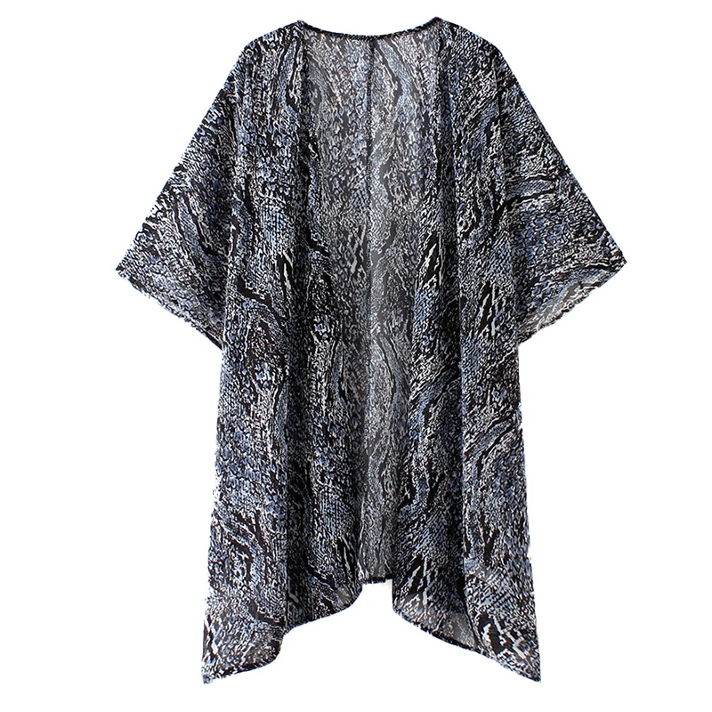 snake skin cardigan
