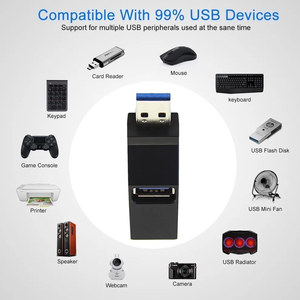 CHYI мульти порт в одном Micro Usb 3,0 концентратор комбо Мини Размер Usb2.0 Hab сплиттер адаптер портативный компьютер ПК Аксессуары для ноутбука