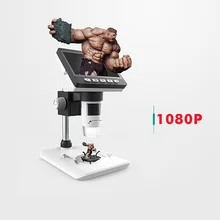 Цифровой видео-микроскоп 1000X4," 3.6MP светодиодный Лупа microscopio для наладки мобильных телефонов QC/промышленная Инспекция+ подставка