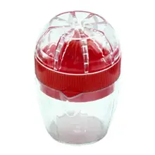 Портативная мини-соковыжималка для фруктов, ручная соковыжималка из АБС-материала, прочная и прочная. Соковыжималка для цитрусовых