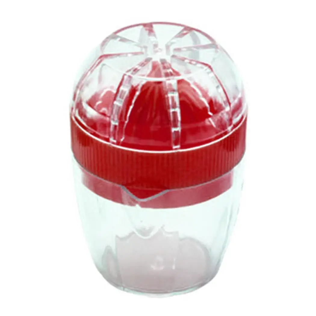 

Portable Mini Citrus Fruit Squeezer Manual Juicer Made of ABS material, hard and durable. Orange Juice Extractor