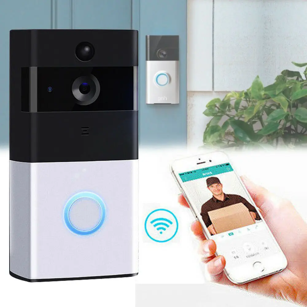 

Smart Wireless Doorbell WiFi Remote Camera Video Intercom System Two-Way Talk