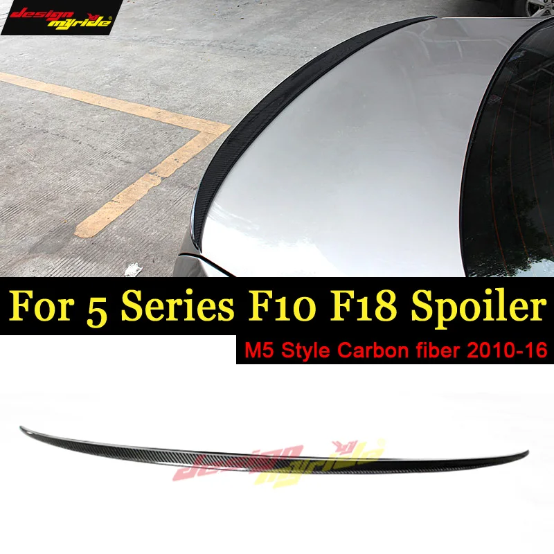 F10 задний спойлер крыло AEM5 стиль для F18 520i 525i 528i 530i 535i 550i Багажник губ хвост
