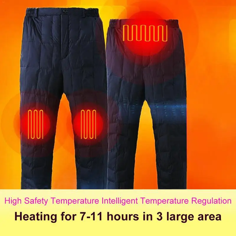 Outdoor Thermostat Electric Pants Warm Charging Men And Women Winter ...