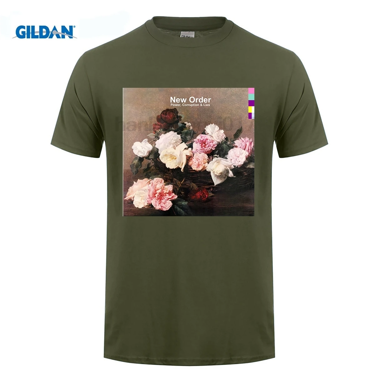 

GILDAN New Order Power Corruption and Lies T Shirt CD LP Vinyl Poster New Great Discount Cotton Men Tee New Fashion T-Shirt