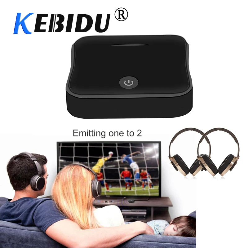 

KEBIDU Bluetooth 5.0 Transmitter Receiver Wireless CSR 8675 Chipset Optical Toslink Audio 3.5mm Aux/RCA Adapter For Headphone/TV