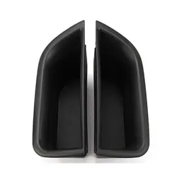 Черный ящик для хранения ABS пластик 2 шт. подлокотник дверные ручки Органайзер левый и правый автомобиль