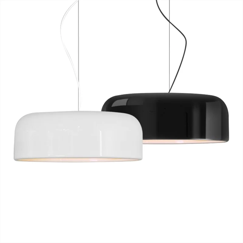 

Smithfield S Pendant Light 3 LED Lamps Circular Lighting Black White Iron Hanging Lamp For Dining Room Kitchen Lamparas Pendant