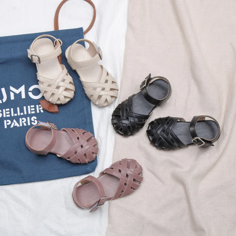

2019 Spring Autumn Summer Breathable Princess Shoes Casual Fashion Children's Shoes Soft Bottom Sandals Cool Comfortable