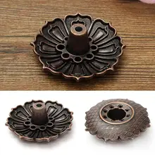 Цветочный узор лотоса ладан горелка палочка конус держатель горелки благовония база Plug украшение дома