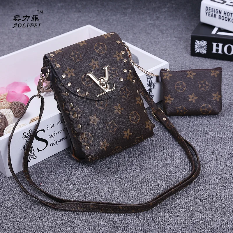 

2019 Autumn And Winter New Pattern Mobile Phone Package Korean Small Change Package Mini- Diagonal Packet