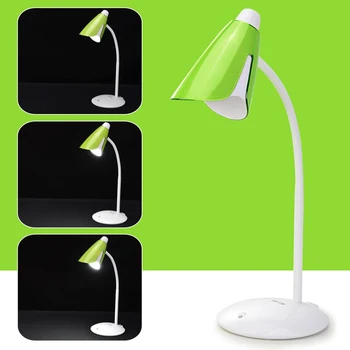 

Led Stand Flexilbe Led Desk Lamp Cap Lampshade Touch Switch Stepless Dimming Eye Protection Reading Usb Rechargeable Table Lamps