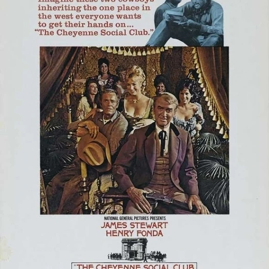 Постер фильма The Cheyenne Social Club (11x17) | Дом и сад