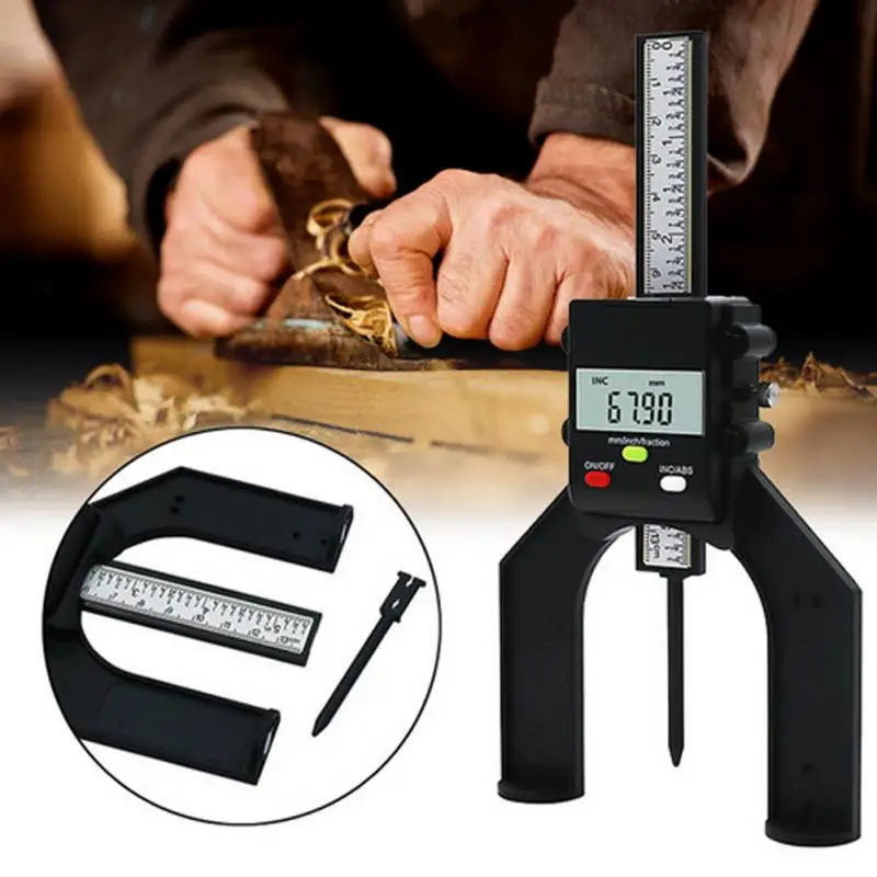 0 80MM Bench Saw Electronic Digital Self Standing Woodworking Depth