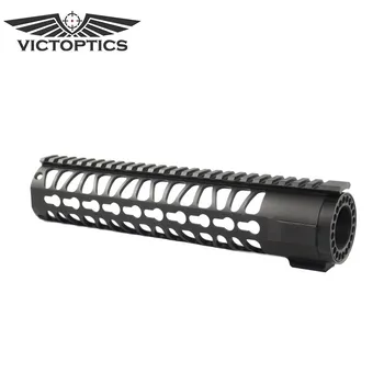 

Victoptics Key Mod Free Float 10'' Handguard Rail Mount Picatinny Rail on Top with 2 Pcs 3" Picatinny Rails