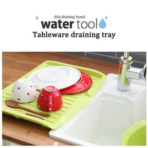 

Kitchen Storage Dish Cup Drying Rack Holder Organizer Drainer Dryer Tray Tableware Water Drainning Tool