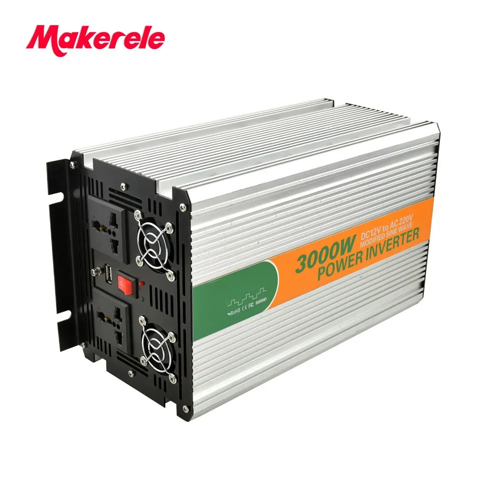 Мощность Инвертор модуль M3000-481G 48VDC 3000 Вт, 3kVA изменение синусоида мощность Intelligent контроль температуры USB зарядное устройство