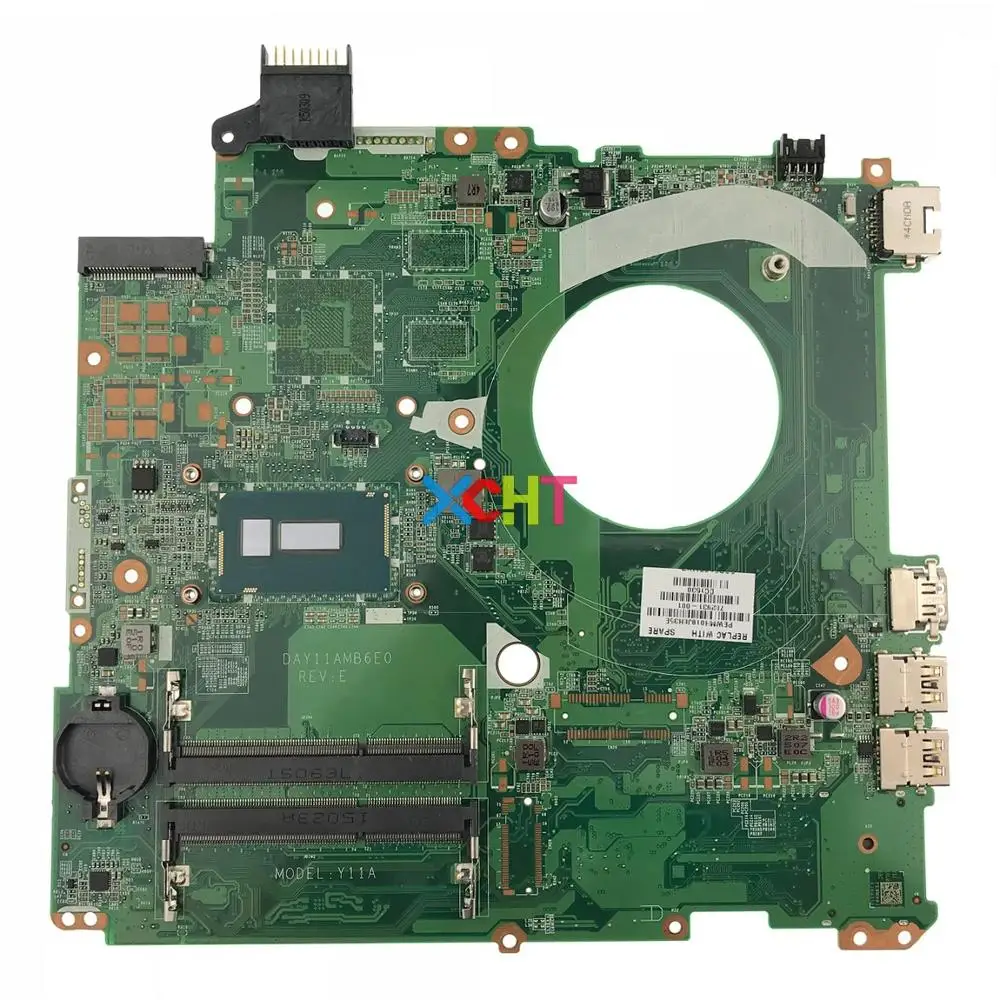

782931-001 782931-501 782931-601 DAY11AMB6E0 w i5-5200U CPU for HP PAVILION 15-P Series 15T-P200 NoteBook PC Laptop Motherboard