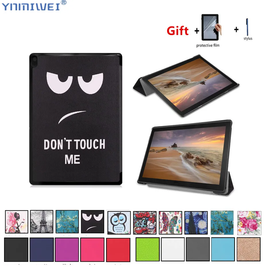 Чехол для Lenovo Tab E10 X104 10 1 чехол планшета TB X104F трехслойные чехлы подставки +