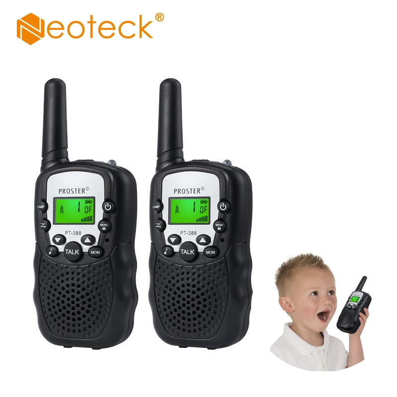 Neoteck 2 Twin Pack T 388 UHF 446MHz Автоматическая Многоканальная Беспроводная рация 3 км