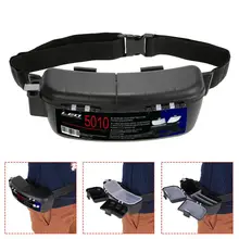 Multifunctional Fishing Box Portable Fishing Bait Tackle Box Storage Box Waist Carrier Lure Reel Holder Container portable fishing gear lure storage case box black white