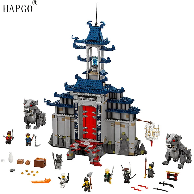 

New Ninja Movie Temple of The Ultimate Weapon Compatible With Legoingly Ninjago Buliding Blocks Model Toys Boys Christmas Gifts